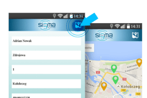 Aplikacja Sigma Taxi Kołobrzeg