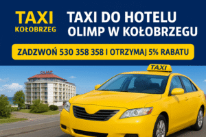 Taxi do Hotelu Olimp w Kołobrzegu